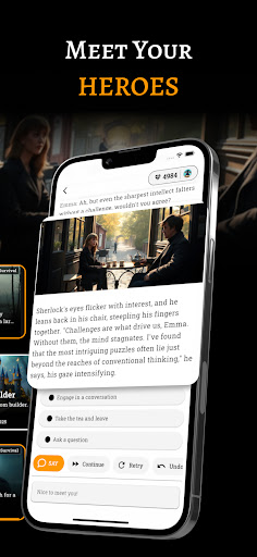 Captura de pantalla de FableAI: AI Text Adventure RPG
