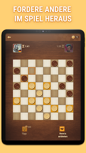 Dame - 2 spieler Screenshot