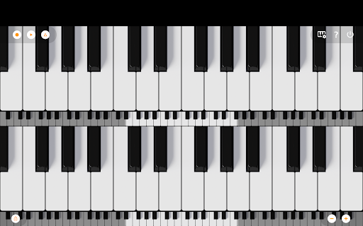 Captura de pantalla de Mini Piano Lite