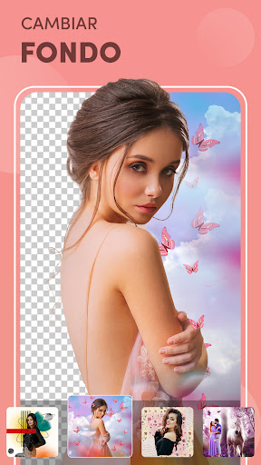 Captura de pantalla de Cámara belleza editor fotos AI