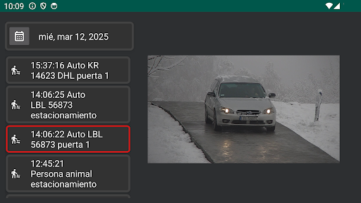 Captura de pantalla de Visor de cámara IP WiFi