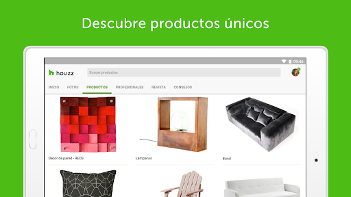 Captura de pantalla de Houzz Decoración para tu hogar