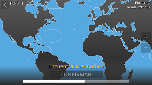 Captura de pantalla de World Map Quiz