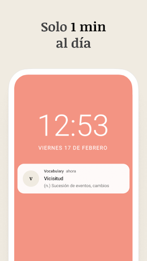 Captura de pantalla de Vocabulary - Aprende palabras