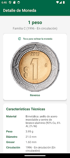 Captura de pantalla de 1 Peso 2025