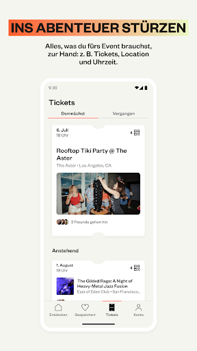Eventbrite App Screenshot