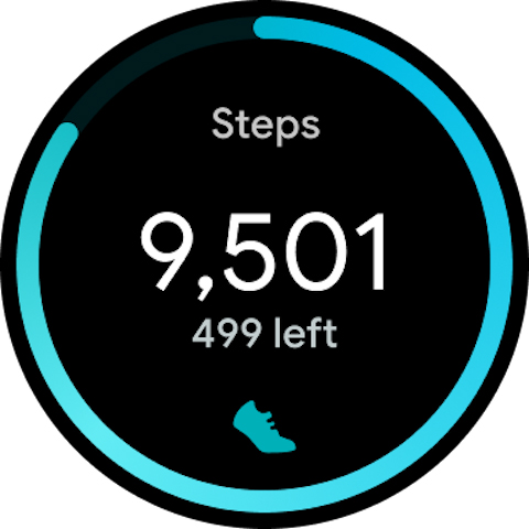 Captura de pantalla de Fitbit