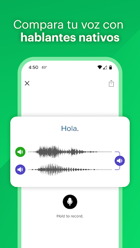 Captura de pantalla de Mango Languages