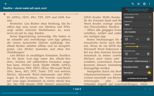 ReadEra: ebook reader pdf epub Screenshot