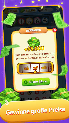 Geld Bingo-Echte Auszahlung Screenshot