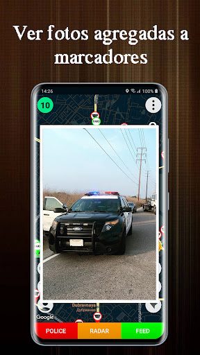 Captura de pantalla de Detector Policía Radar Trafico