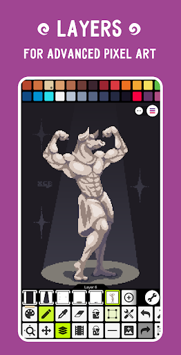 Captura de pantalla de Pixel Studio: pixel art editor
