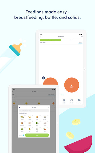 Captura de pantalla de Huckleberry: Smart Baby Care