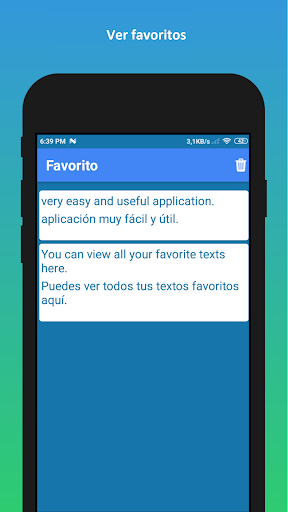 Captura de pantalla de Traductor de ingles a español