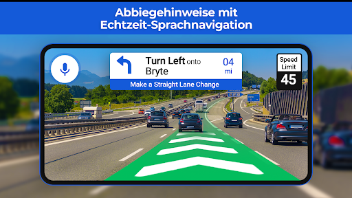 GPS Erde Karte Radarwarner Screenshot