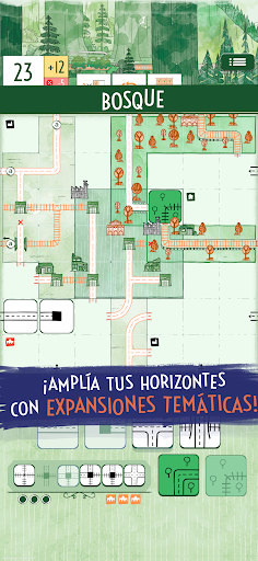 Captura de pantalla de Railroad Ink Challenge