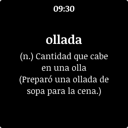 Captura de pantalla de Vocabulary - Aprende palabras