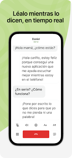 Captura de pantalla de CaptionCall