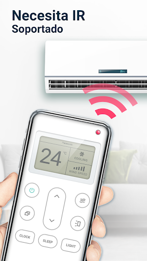 Captura de pantalla de Control aire acondicionado