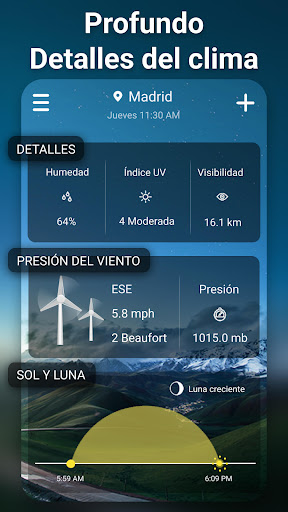 Captura de pantalla de Tiempo y clima - Radar