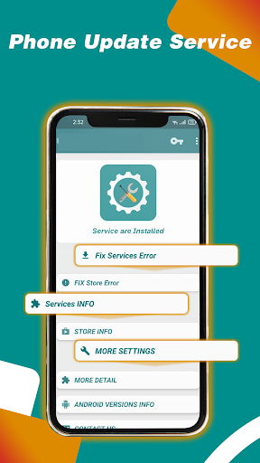 Captura de pantalla de Services Info / Apk Installer