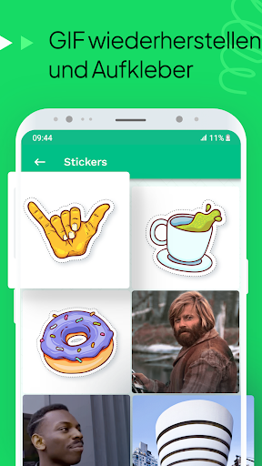 Genesen Gelöscht Nachrichten Screenshot