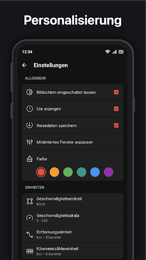 Tachometer : Kilometerzähler Screenshot