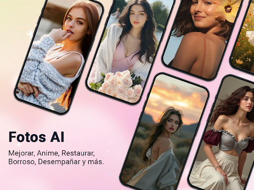 Captura de pantalla de Mejorador & generador fotos IA