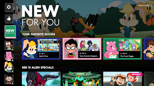 Captura de pantalla de Cartoon Network App