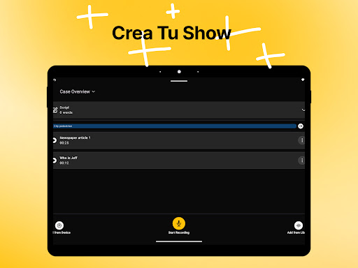 Captura de pantalla de Spreaker Podcasts