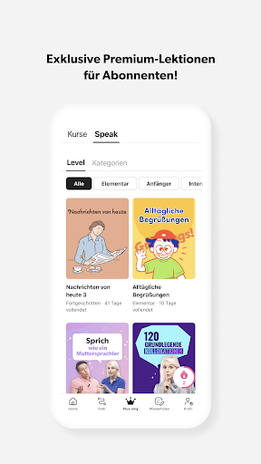 Cake - Sprachen lernen Screenshot