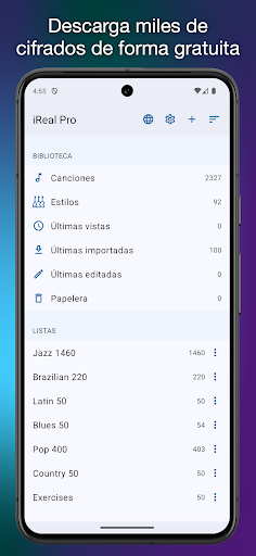 Captura de pantalla de iReal Pro