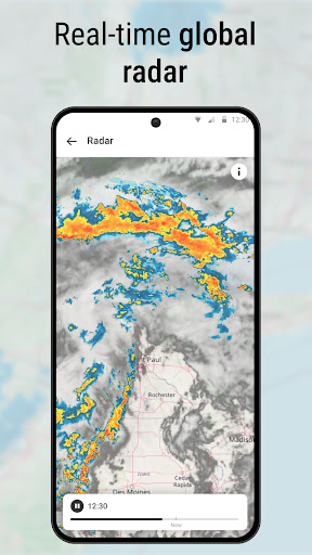 Captura de pantalla de Local tiempo y Noticias, Radar