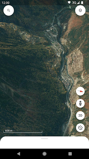Captura de pantalla de Google Earth