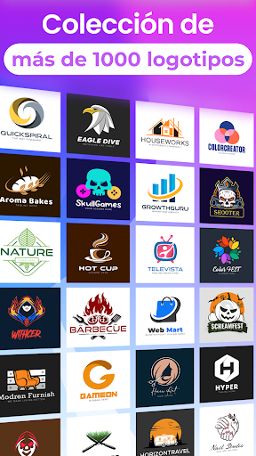 Captura de pantalla de Creador de Logos: Crear Logos