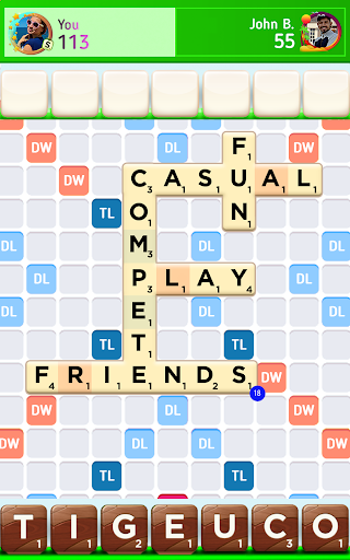 Captura de pantalla de Scrabble® GO: Fiesta de Letras
