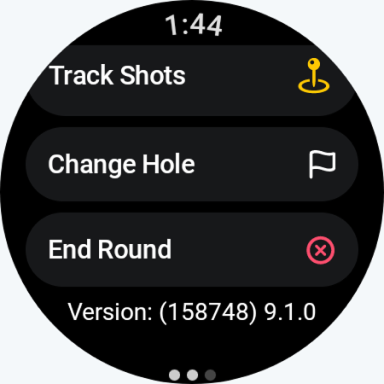 Captura de pantalla de Golf GPS SwingU