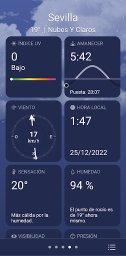 Captura de pantalla de Clima Real