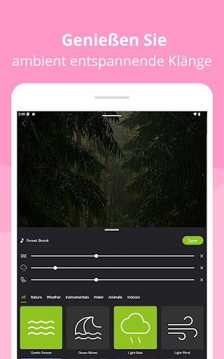 Pod Bean des Podcast-Players Screenshot