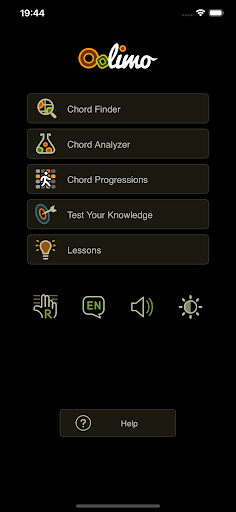 Captura de pantalla de Oolimo Guitar Chords