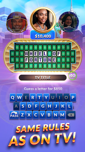 Captura de pantalla de Wheel of Fortune Official Game