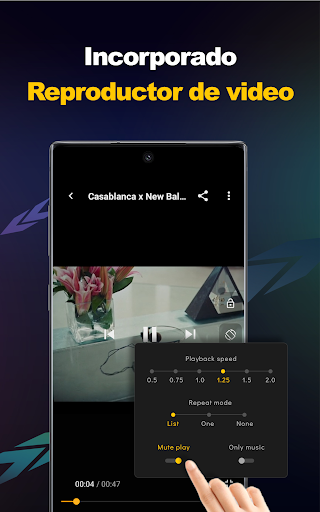 Captura de pantalla de Descargador de vídeos HD