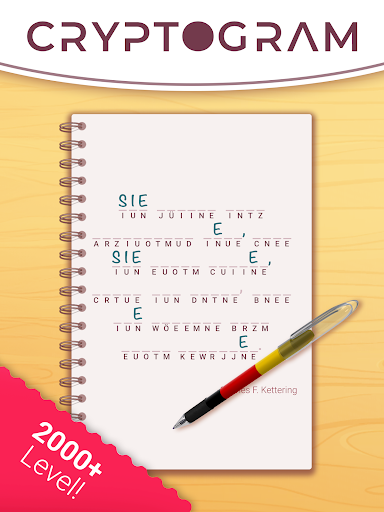 Cryptogram: Wortsuche rätsel! Screenshot