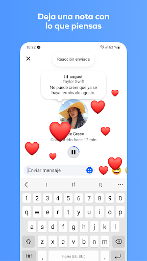 Captura de pantalla de Messenger