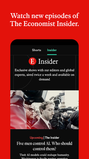 Captura de pantalla de The Economist - World News