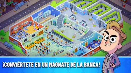 Captura de pantalla de Idle Bank Tycoon: Hazte rico