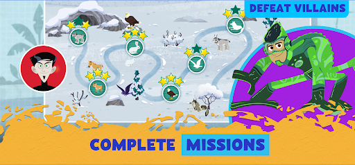 Captura de pantalla de Wild Kratts Rescue Run