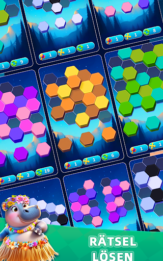 Hexa Master 3D - Color Sort Screenshot