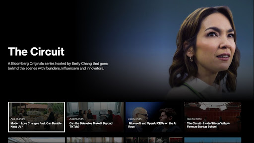 Captura de pantalla de Bloomberg