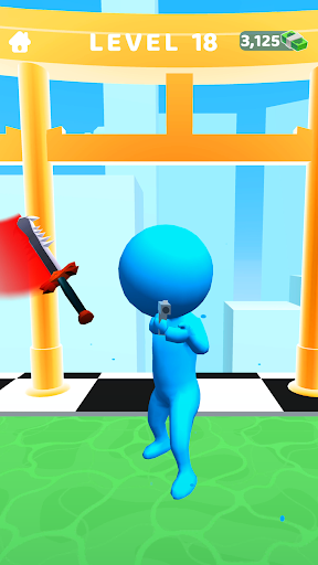 Captura de pantalla de Sword Play! Ninja corredor 3D